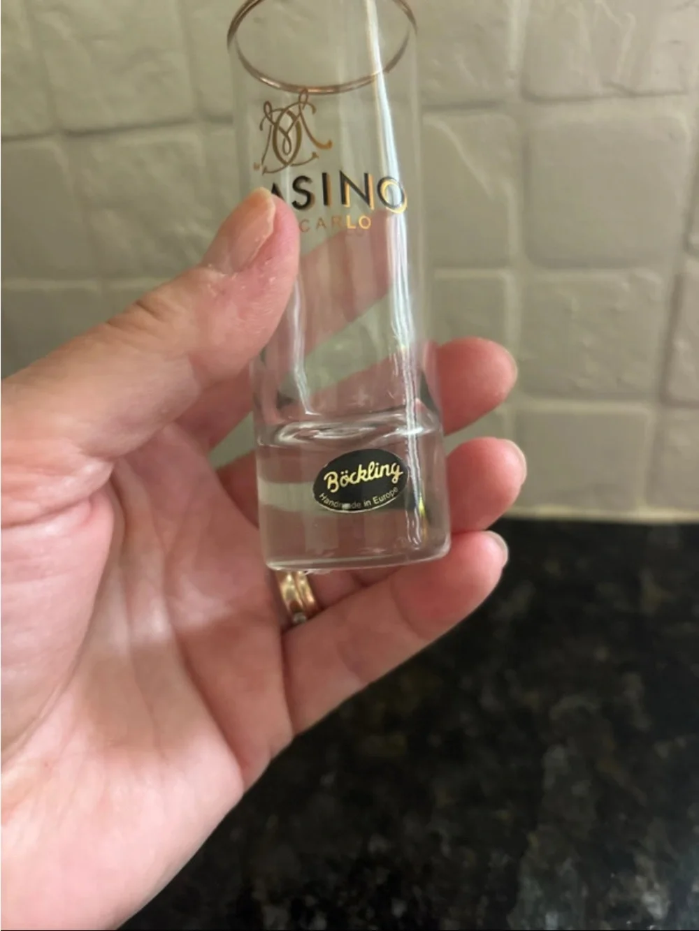 Le Casino Monte-Carlo France Shot Glass - Made by Bockling